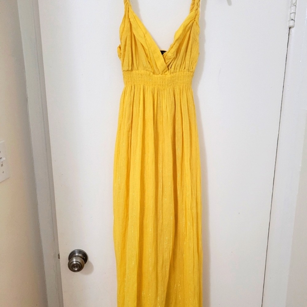 Yellow and Gold Summer/Fall  Dress